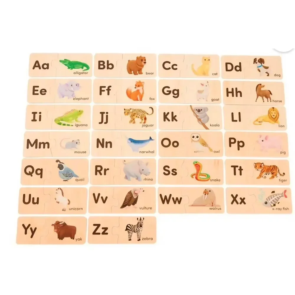 Battat One-Match ABC Puzzle Box and 123s Puzzle Box
